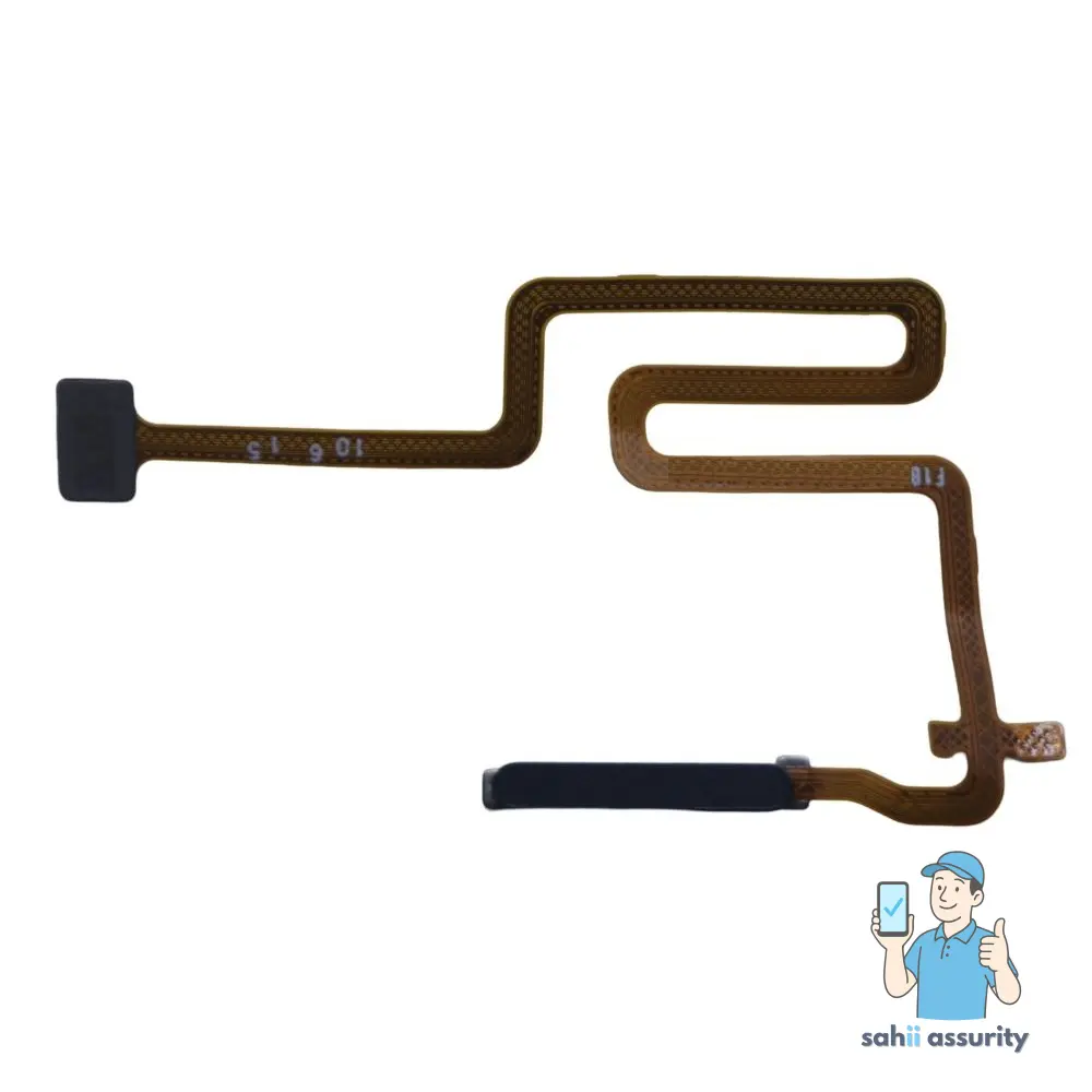 Fingerprint Sensor with Flex Cable for Realme 9i 5G Black